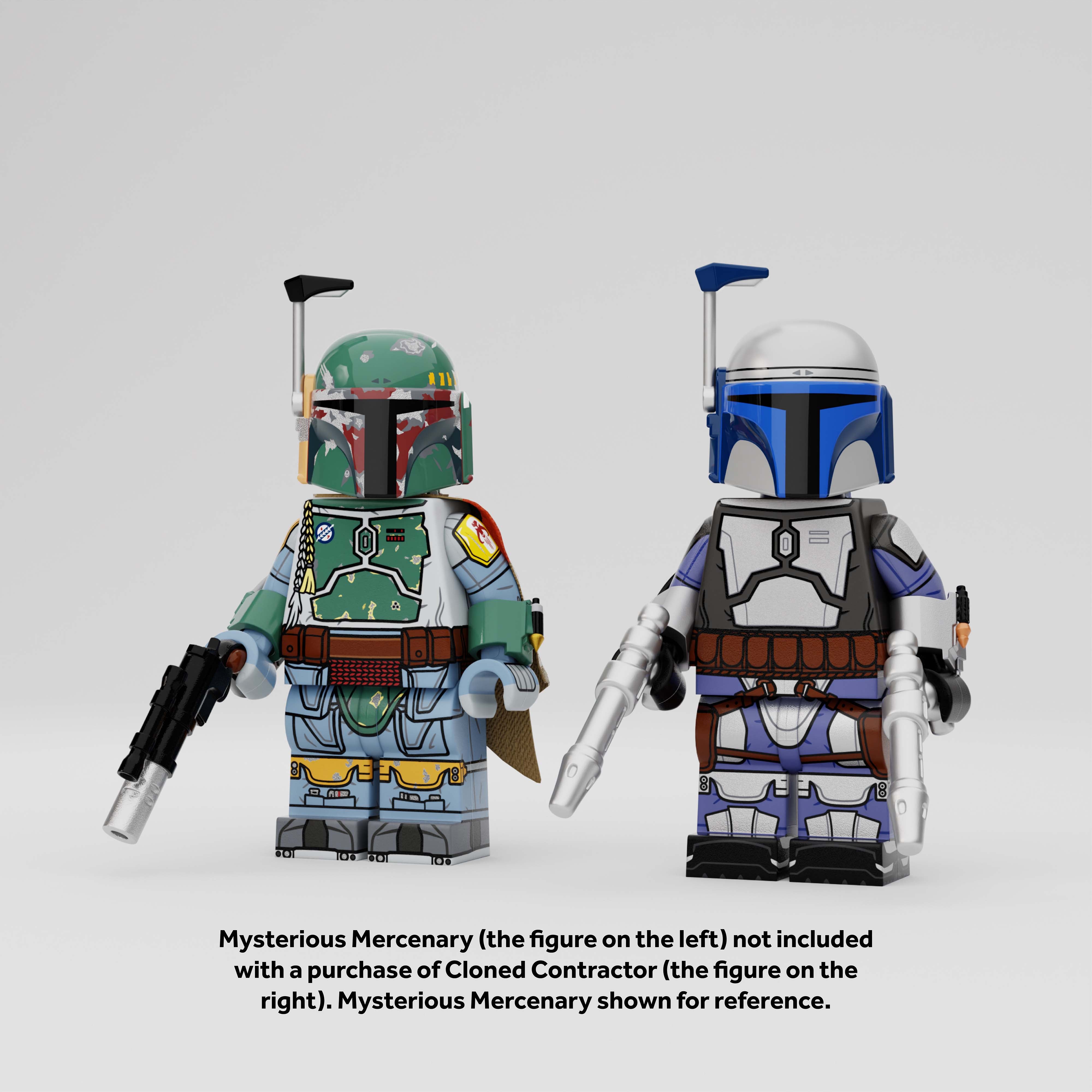 Cloned Contractor - Pad Printed Figure Pre-Order