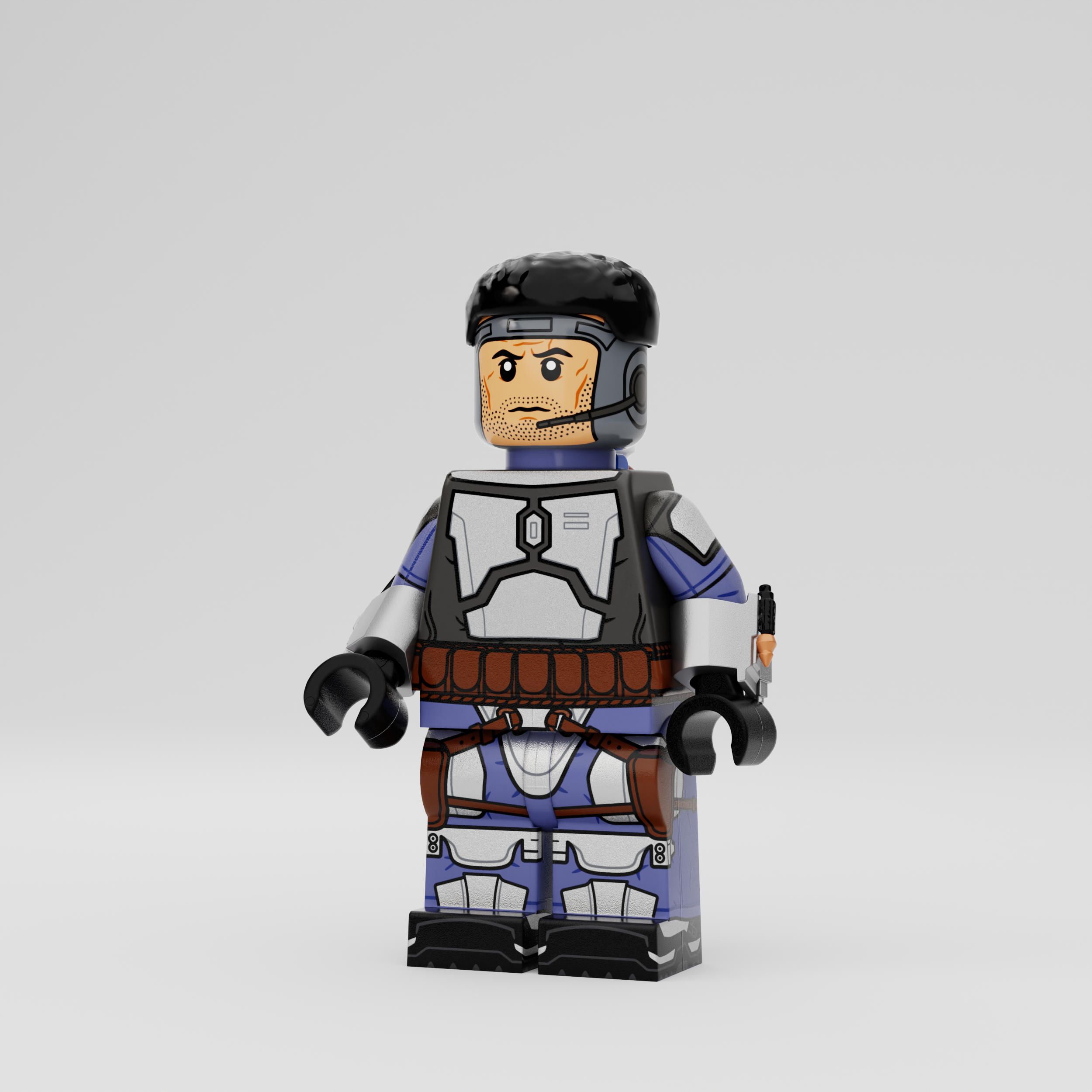 Cloned Contractor - Pad Printed Figure Pre-Order