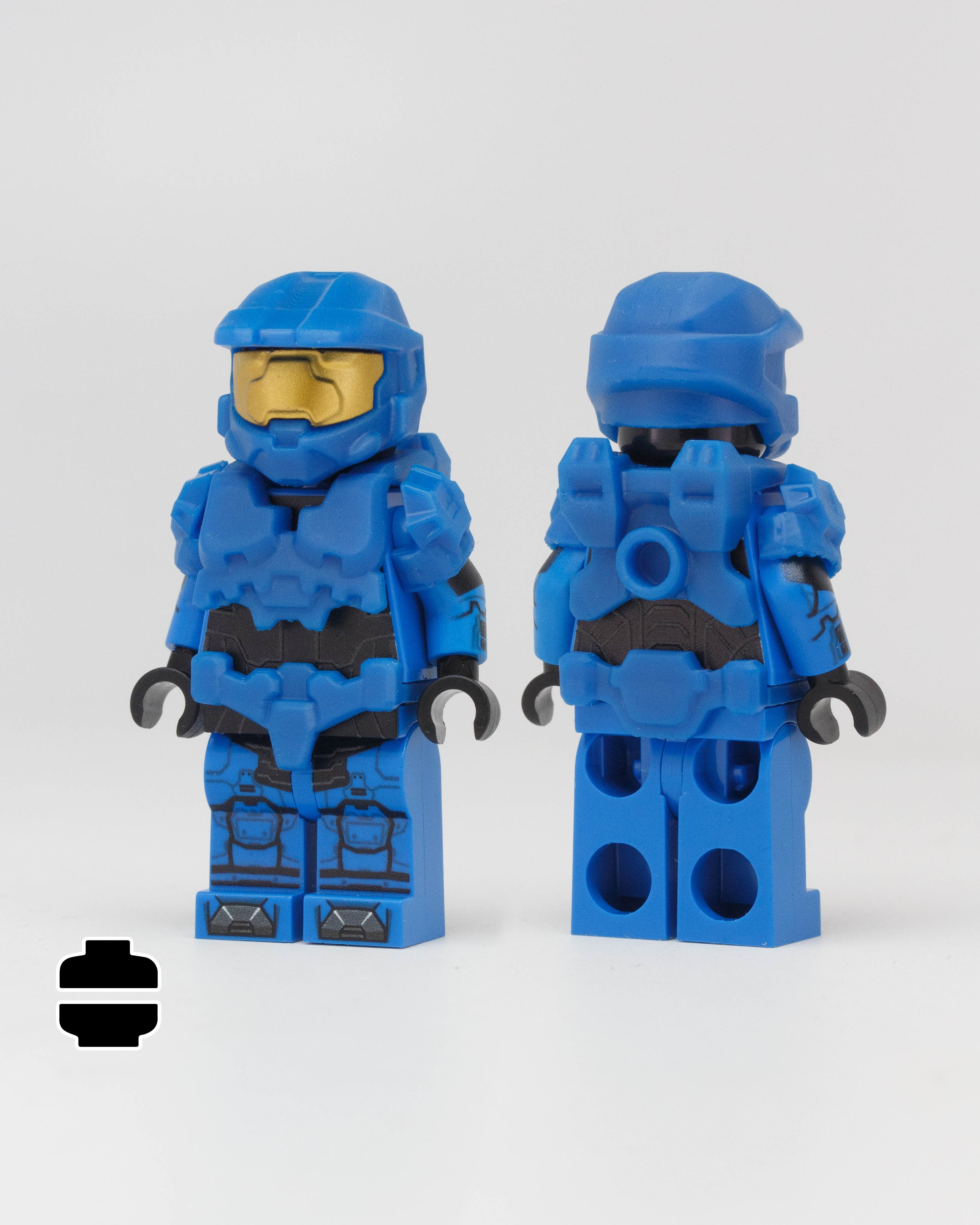 MJOLNIR Mark VI Spartan Simplified Printed Figure