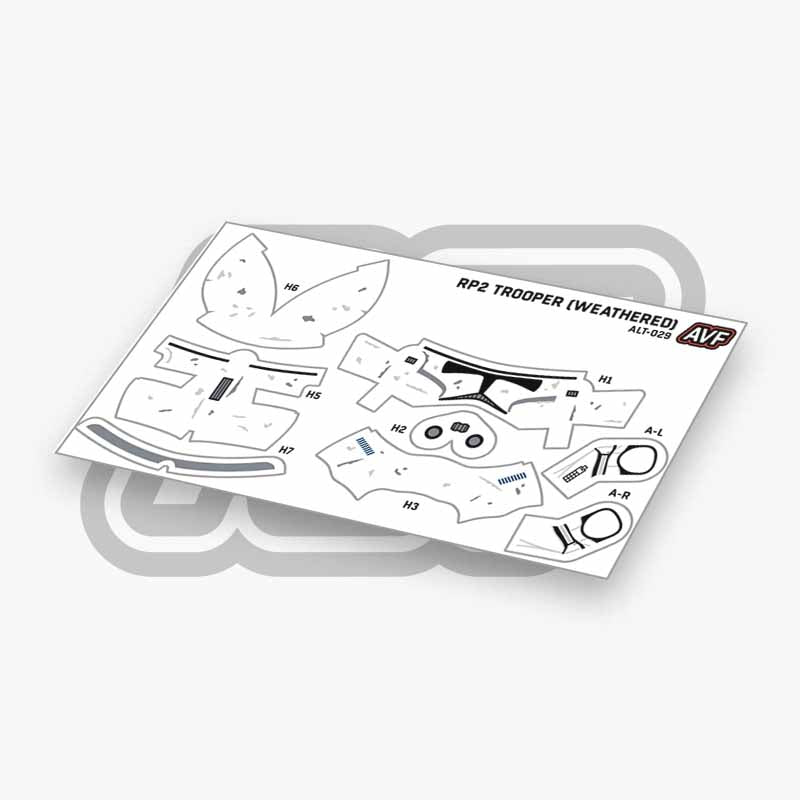 Clone Trooper Grunt Decals