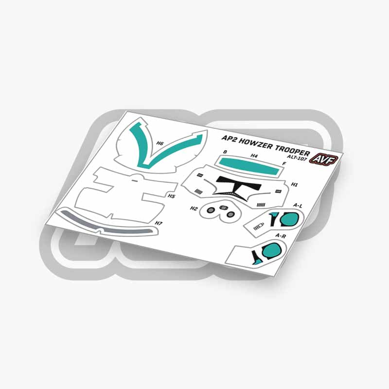 Howzer Unit Trooper Decals