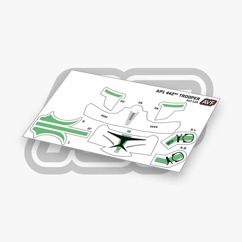 442nd Trooper Decals