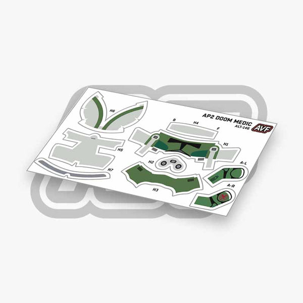 Doom Medic Decals