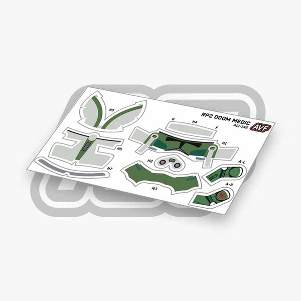 Doom Medic Decals