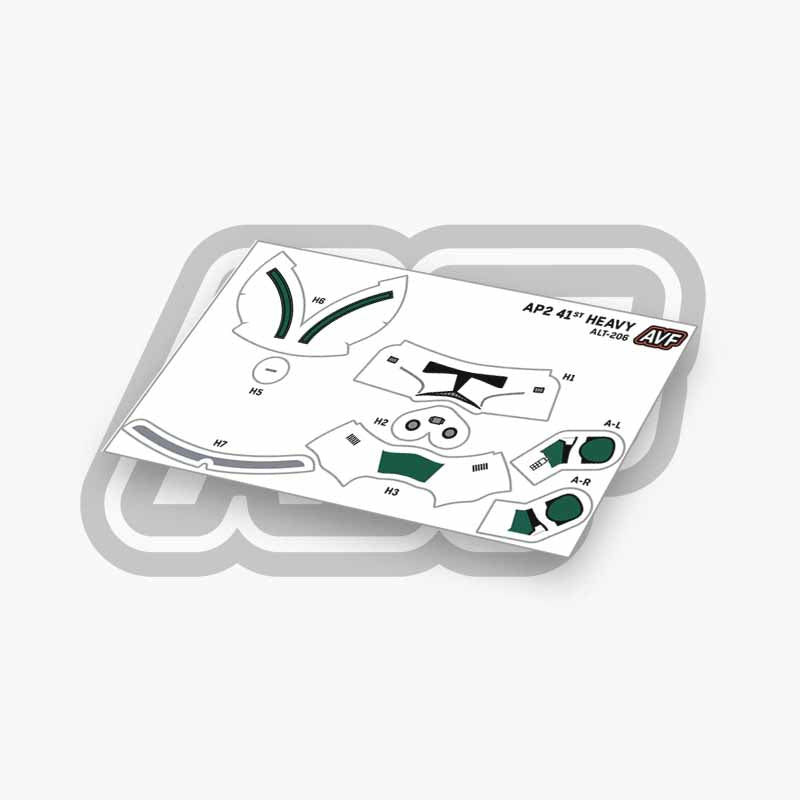 41st Heavy Decals