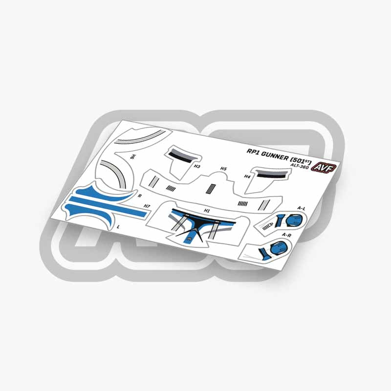 Gunner (501st) Decals