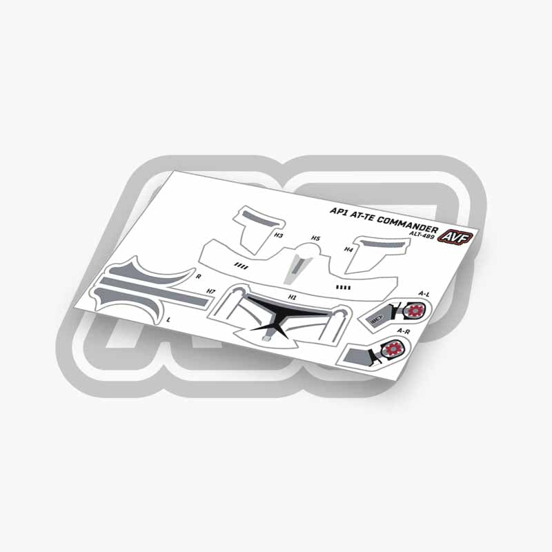 AT-TE Commander Decals