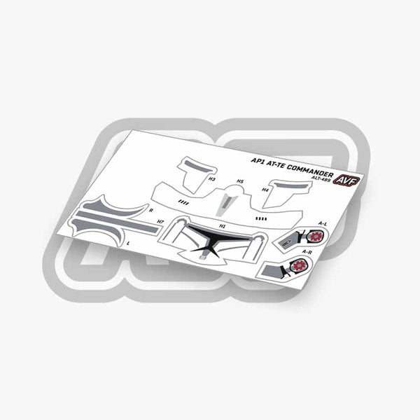 AT-TE Commander Decals