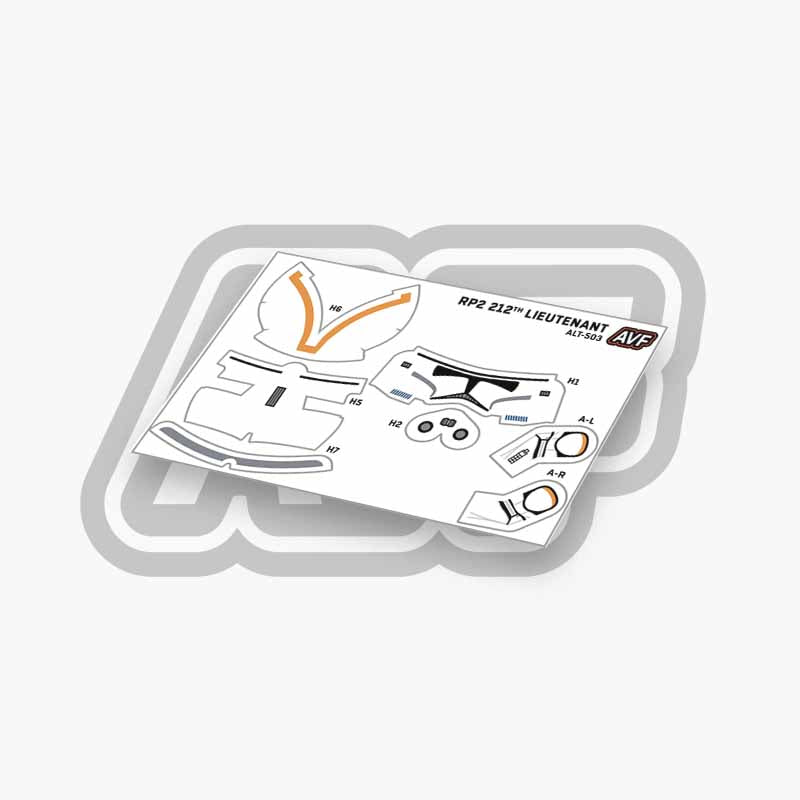 212th Lieutenant Decals