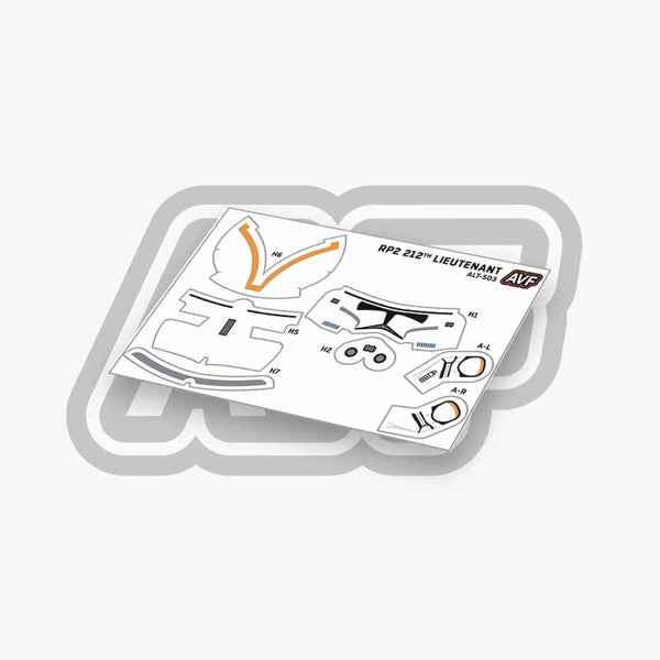 212th Lieutenant Decals