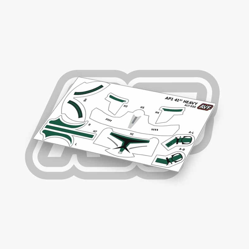 41st Heavy Decals