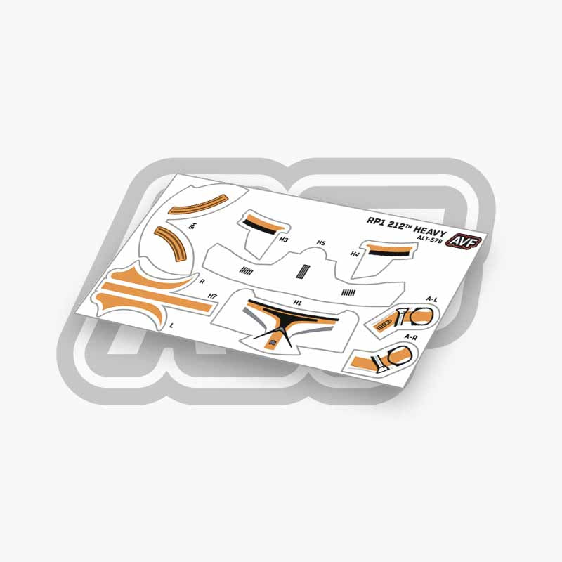 212th Heavy Decals