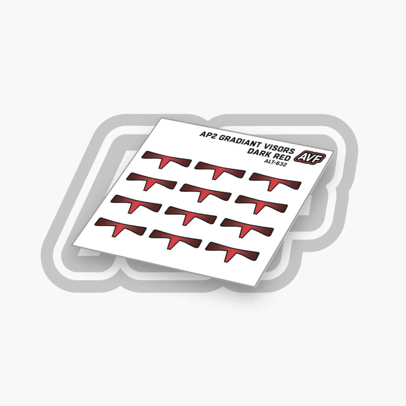 AP2 Alternate Gradient Visor Decals