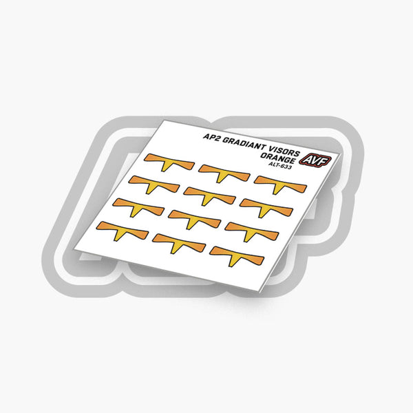 AP2 Alternate Gradient Visor Decals