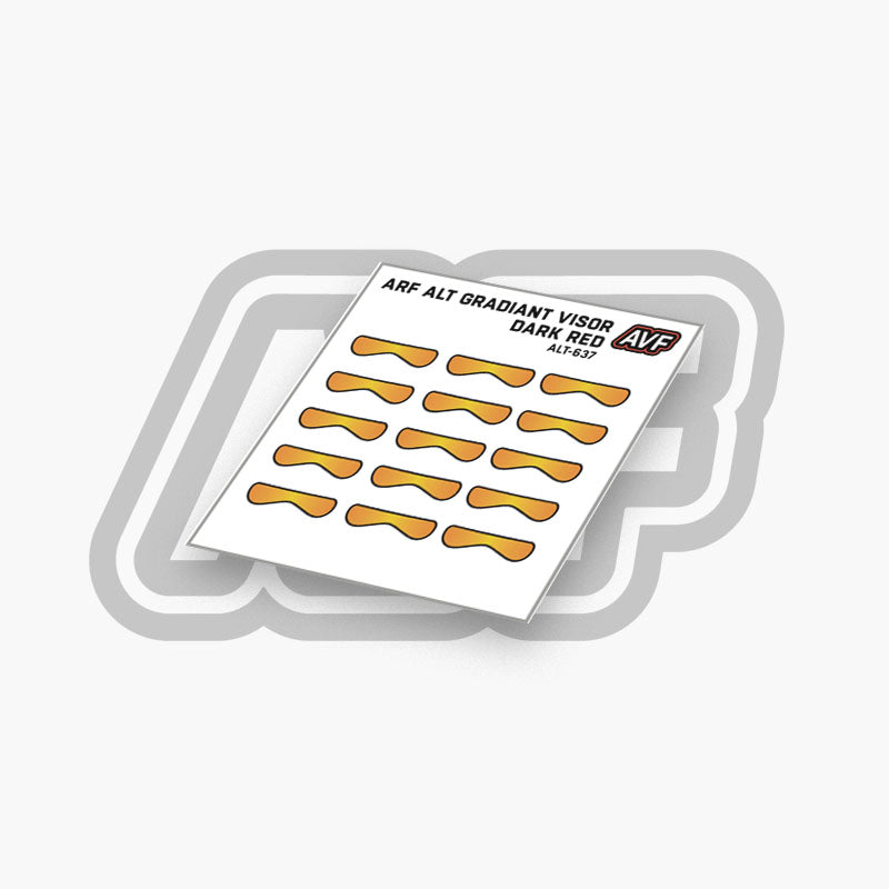 ARF Alternate Gradient Visor Decals