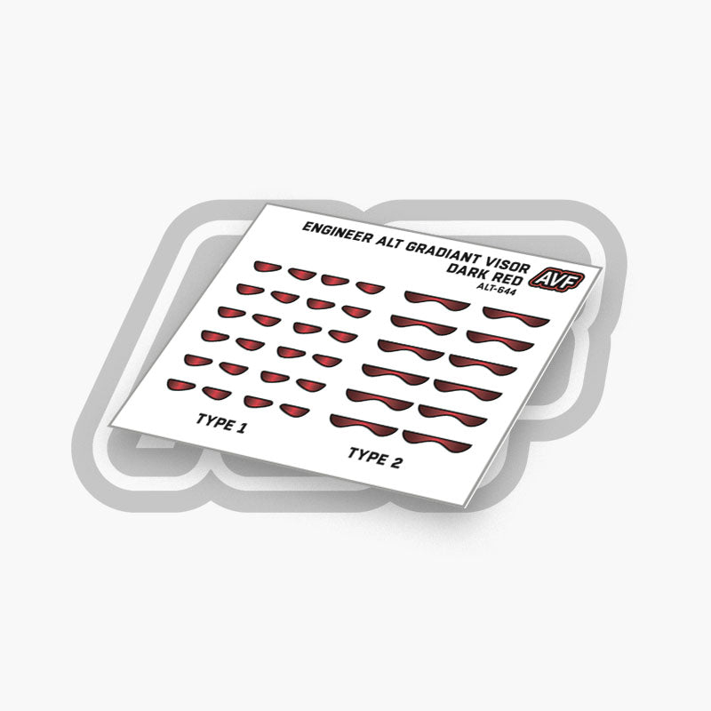 Engineer Alternate Gradient Visor Decals
