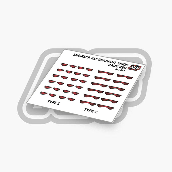Engineer Alternate Gradient Visor Decals