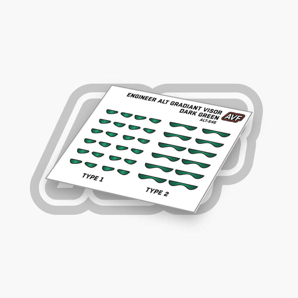 Engineer Alternate Gradient Visor Decals