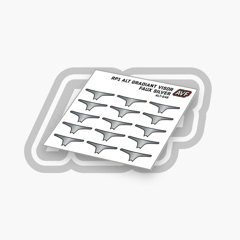 RP1 Alternate Gradient Visor Decals