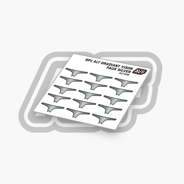 RP1 Alternate Gradient Visor Decals