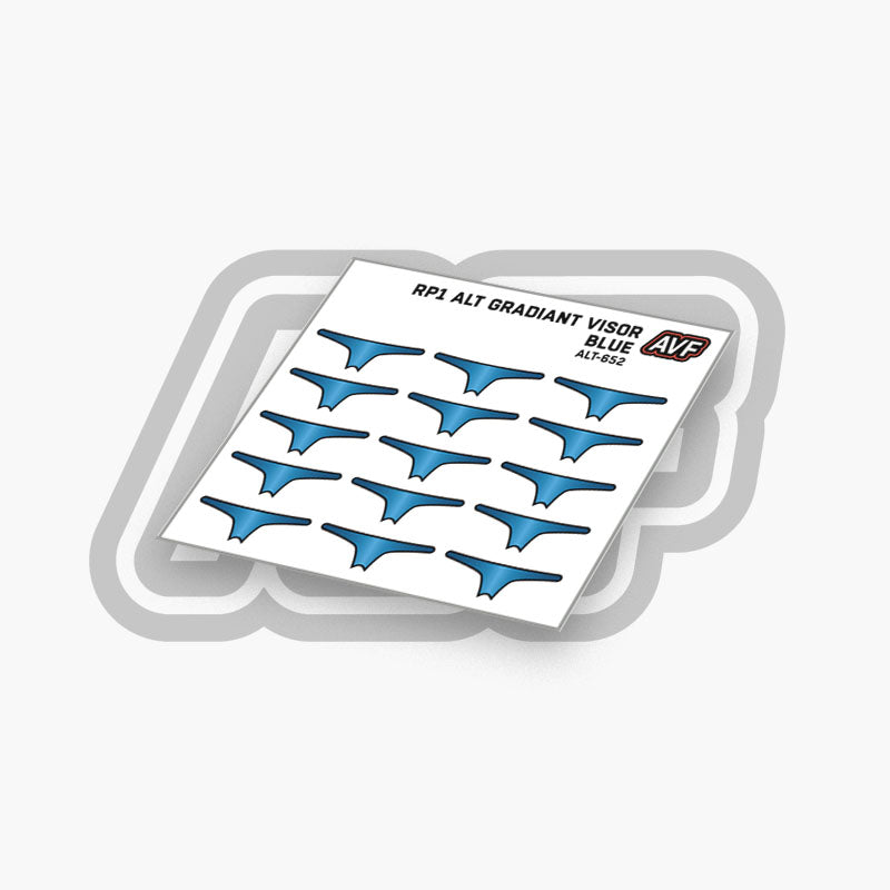 RP1 Alternate Gradient Visor Decals