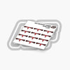 RP2 Alternate Gradient Visor Decals