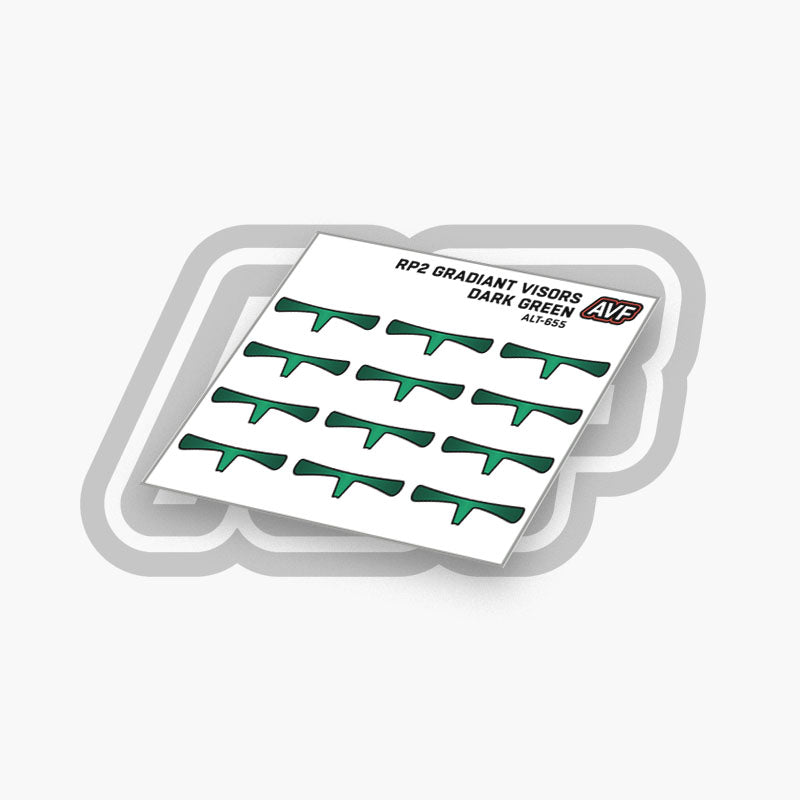 RP2 Alternate Gradient Visor Decals