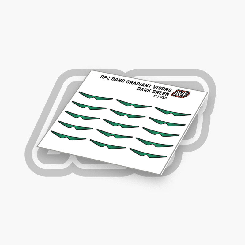 RP2 BARC Alternate Gradient Visor Decals