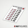Military Patches Decals