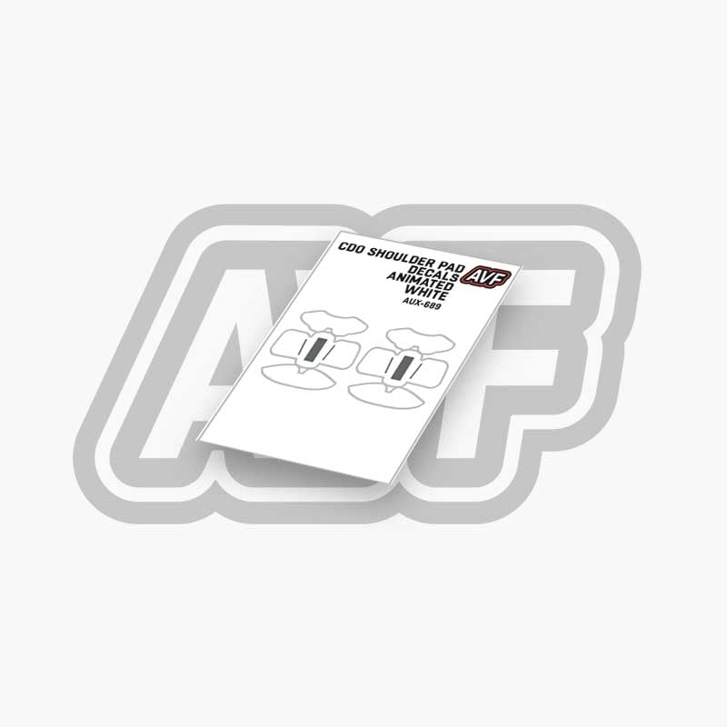 Commando Shoulder Pad Decals