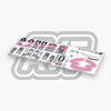 BCA 2022 - Miscellaneous Decals