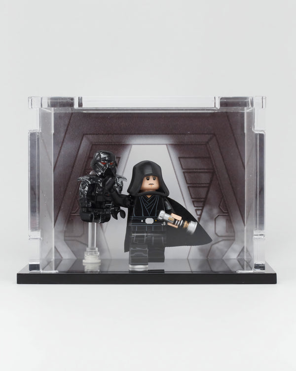 BrickShell Cases Luke Skywalker Diorama Case