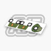 Jack O'Lantern Jet Halloween 2025 Exclusive Decal