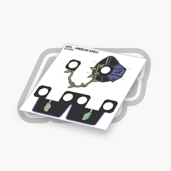 Undead Keeli Halloween 2025 Exclusive Decal