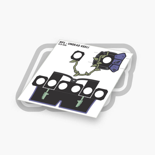 Undead Keeli Halloween 2025 Exclusive Decal