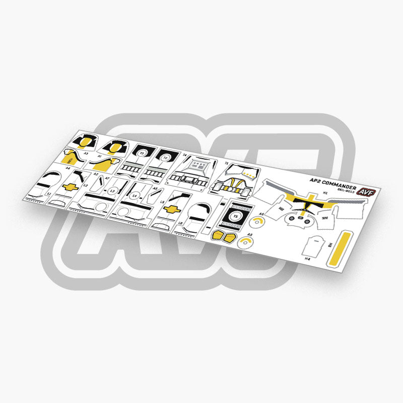 Commander Decals