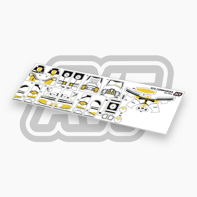 Commander Decals