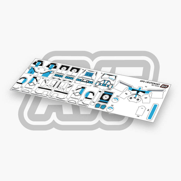 Lieutenant Decals
