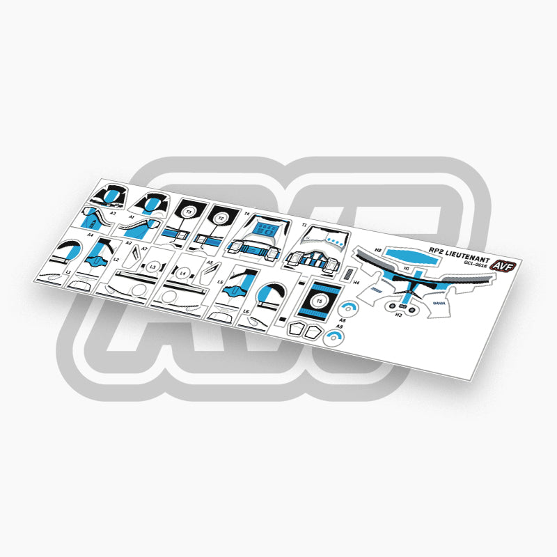 Lieutenant Decals