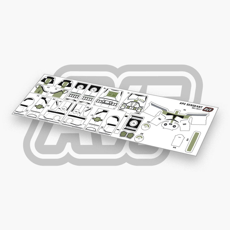 Sergeant Decals