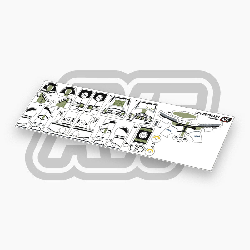 Sergeant Decals