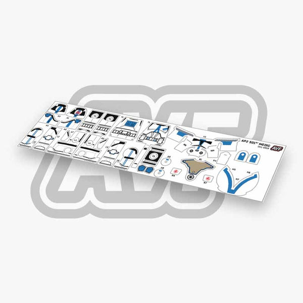 501st Medic Decals