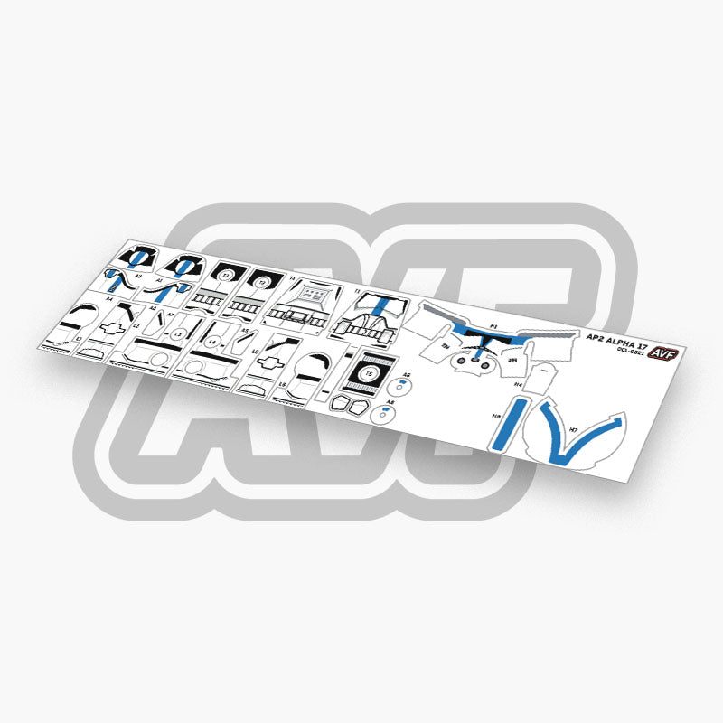 Alpha 17 Decals