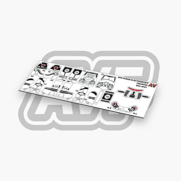 Purge Trooper Decals