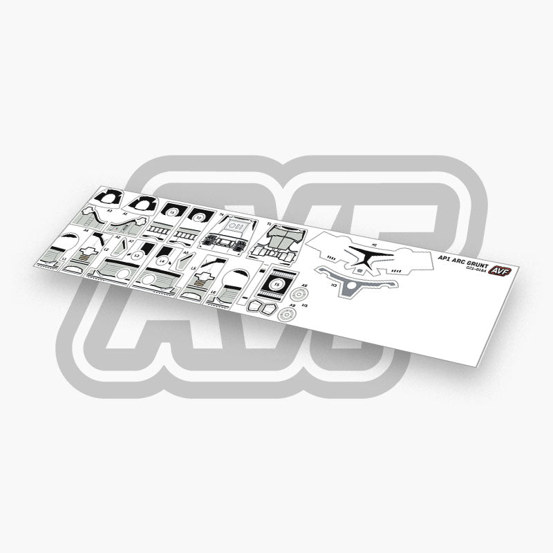 ARC Trooper Grunt Decals