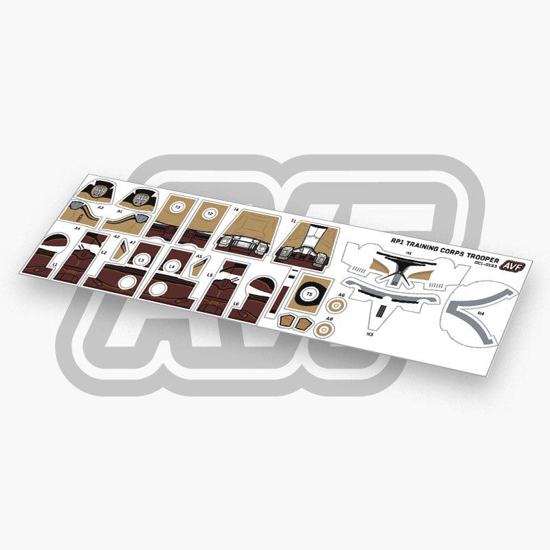 Attack on Titan Trooper Decals