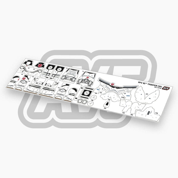 91st Trooper Decals