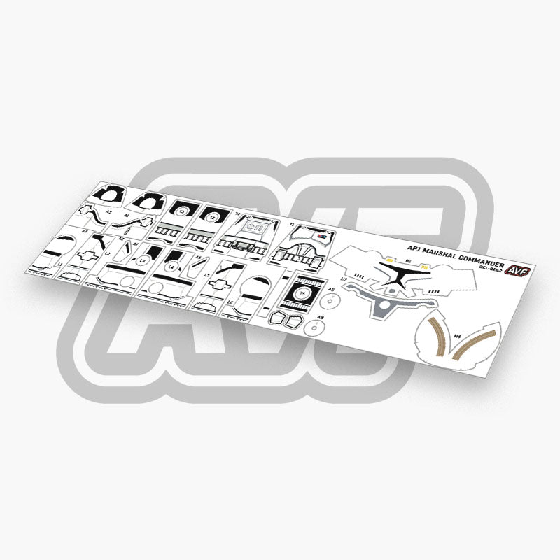 Marshal Commander Decals