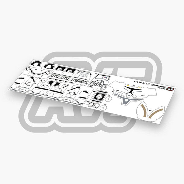 Marshal Commander Decals