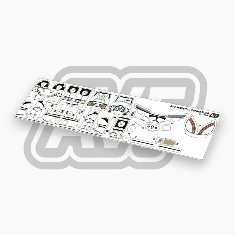 Marshal Commander Decals